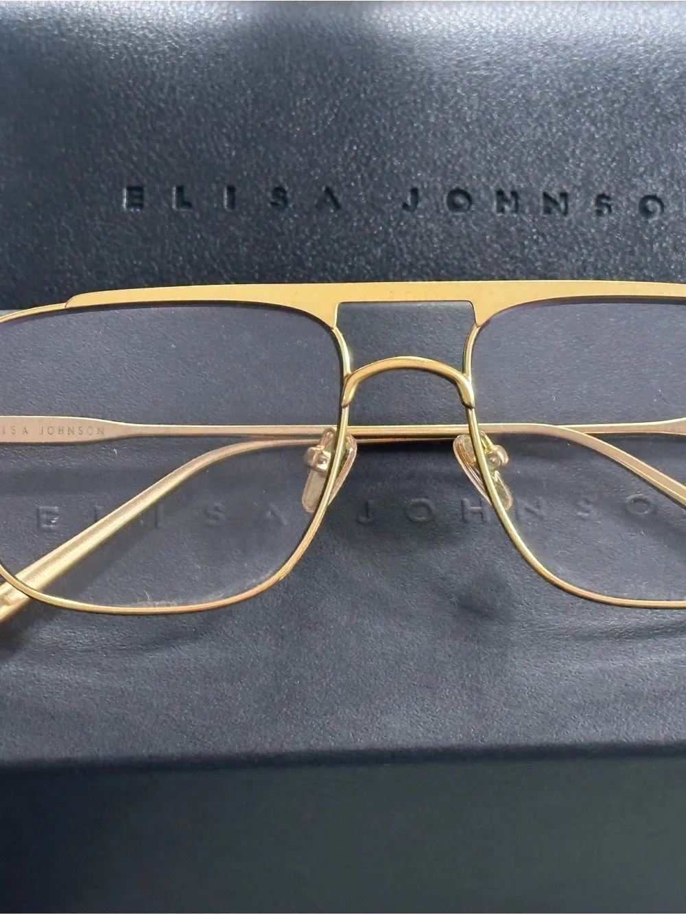 Elisa Johnson elegant gold